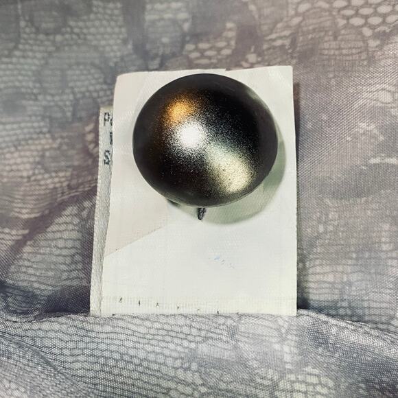 Vintage Y2k Metallic Leather Blazer Jacket Collared Silver Purple Lilac 1X 16W - Picture 10 of 12